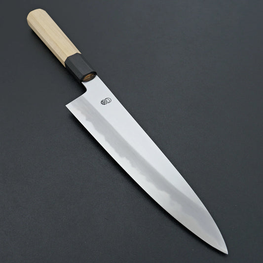 Sakai Kikumori Kasumi Gyuto, 210mm, Shirogami #2